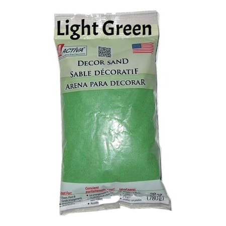Decor Sand Decor Sand 4297 Activa 28 oz Bag of Decorative Sand; Light Green 4297